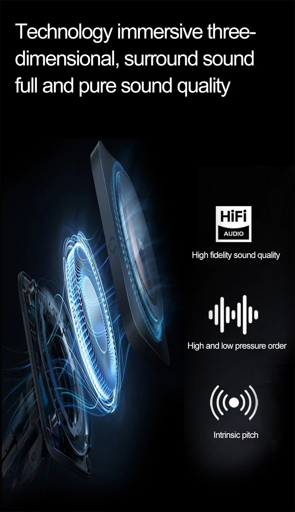 LIGE Smart Glasses – AI Real-Time Translator with Bluetooth Calling, Music & Sport Fitness Features