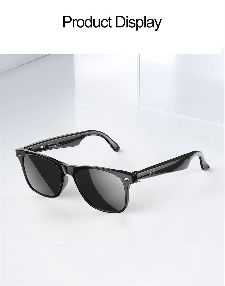 LIGE Smart Glasses – AI Real-Time Translator with Bluetooth Calling, Music & Sport Fitness Features